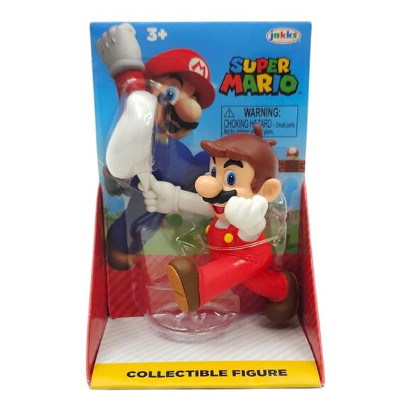 Super Mario Fire Mario Shy Guy Bone Piranha Boo Mini Figures Nintendo Jakks NEW - Picture 6 of 9